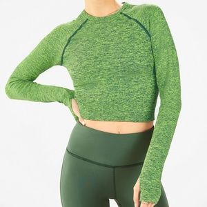 Fabletics Seamless Ribbed Crop top